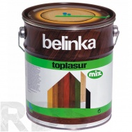 Лазурное покрытие для защиты древесины "BELINKA TOPLASUR UV PLUS", 1л/51200 - фото