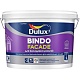 Краска для фасадов и цоколей с защитой от высолов DULUX BINDO FACADE, глубокоматовая, база BC, 9л / 17333 - фото