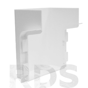 Короб маскировочный для плинтуса ПВХ Aqua 100*70*120мм - фото