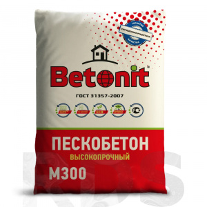 Пескобетон М-300 Betonit ГОСТ, 50 кг - фото