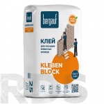 Клей для ячеистых блоков Bergauf Kleben Block, 25 кг - фото 2