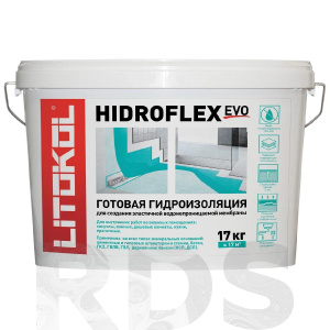 Мембрана гидроизоляционная Hidroflex, 17 кг