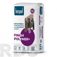 Шпаклевка финишная полимерная Bergauf Finish Polymer +, 20 кг - фото