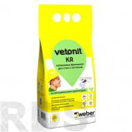 Шпатлёвка Vetonit KR, 5кг - фото