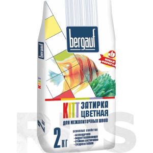 Затирка Bergauf Kitt, мята, 2 кг - фото