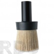Кисть маховая, D 60 мм, натур. щетина, длина 70 мм, пласт. корпус, пласт. ручка, "888" /0181709 - фото