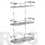 Полка овальная 3-ярусная FX-837-3 - фото