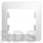 Рамка белая Schneider Electric Glossa GSL000101 - фото