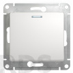 Выключатель с подсветкой Glossa белый GSL000113 Schneider Electric - фото