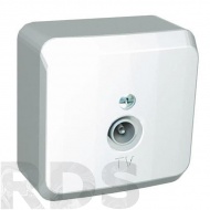 Розетка TV Этюд белая TVA-002B Schneider Electric - фото