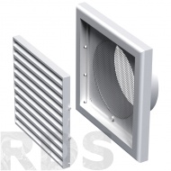 Решетка МВ 120ВРс, 187х187мм, "VENTS", 10042343 - фото