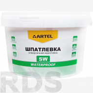 Шпатлевка SW универсальная водостойкая Waterproof, ведро, 25 кг (Артель) - фото