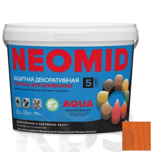 Антисептик "BIO COLOR AQUA", кедр, Neomid, 2,3л - фото