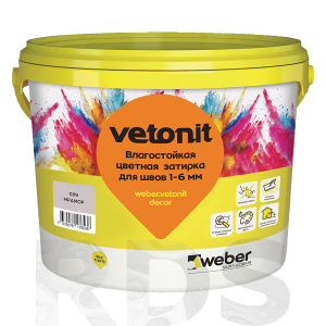 Затирка Weber.Vetonit Decor, мокка, 2 кг - фото