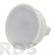 Лампа светодиодная ЭРА ECO, MR16, 5Вт, теплый свет, GU5.3 - фото
