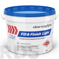 Шпатлевка финишная готовая DANOGIPS "Fill&FinishLight", 12.3кг /10л - фото