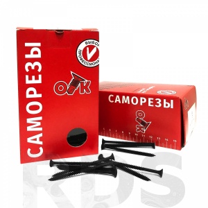 Саморез гипс/металл, мелкая резьба, 3,5х32 мм, 1 кг, "оТк" - фото 2