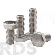 Болт, полная резьба, нержавеющий DIN 933 А2 M 20X55 - фото