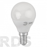 Лампа светодиодная (шар,8Вт,тепл,E14) Эра ECO LED P45-8W-827-E14 - фото