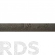 Плинтус AN05 неполированный, черный, 7х30x0,8 см - фото