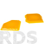 Набор шпателей фигурных, желтая резина, 2 шт., Silifex, "HARDY" - фото