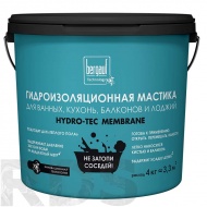 Гидроизоляционная мастика под плиточные облицовки Bergauf "Hydro-Tec Membrane", 4 кг - фото