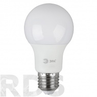 Лампа светодиодная ЭРА A60, 9Вт, теплый свет, E27 - фото