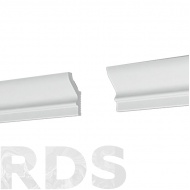 Плинтус потолочный из пенополистирола 25x55x2000мм Де-Багет П 16 55/25 - фото