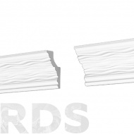 Плинтус потолочный из пенополистирола 36x71x2000мм Де-Багет ДП 38/80 - фото