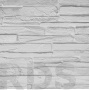 Панель ПВХ "Сланец Кварцит" серый ГРЕЙС 980*498*0,4мм - фото
