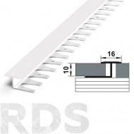 Профиль окантовочный ЛК 15.2700.01л - фото