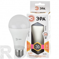 Лампа светодиодная ЭРА A65, 30Вт, теплый свет, E27 - фото 2