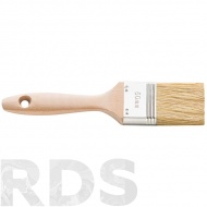 Кисть плоская, серия*33*, натуральная светлая щетина, размер 1,5”, HARDY /0200-334315 - фото