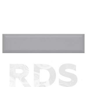 Плитка облицовочная Аккорд 9014, 8,5х28,5х0,92 см, серый грань