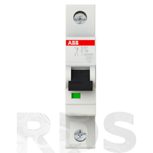 Автоматический выключатель ABB S201 /С10А 1П - фото 2