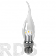 Лампа светодиодная LED 3W, E27, 2700K, Gauss - фото