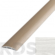 Профиль стыкоперекрывающий ПС 04-3.900.106, ясень белый, 35мм - фото