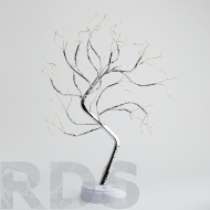 Светодиодная новогодняя фигура ЭРА ЕGNID - 36MC "Дерево с самоцветами", 36 microLED - фото