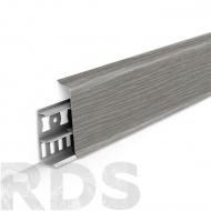 Плинтус напольный 55 мм "Деконика", 210 Дуб пепельный - фото