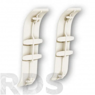 Соединитель для плинтуса 70 мм, "Идеал Классик" (2 шт.), 253 ясень серый - фото 2