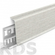 Плинтус напольный 70 мм, 2,2 м "Деконика", 265 клен патина - фото