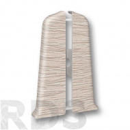 Торцевые (пара) для плинтуса 70мм "Деконика" 274 Сосна северная - фото