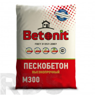 Пескобетон М-300 Betonit ГОСТ, 40 кг - фото