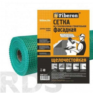 Сетка стеклотканевая фасадная Fiberon/4  5ммх5мм (140 гр/кв.м) 1мх50 м - фото