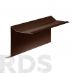 Фартук фронтонный S5 (2м), PE 04, RAL 8017 (коричневый) - фото