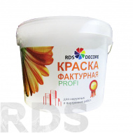 Краска фактурная "NORME COLOR "PROFI" универсальная, матовая, акриловая, 45 кг - фото