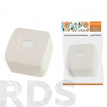 Розетка RJ-45 "Дача" Народная открытой установки IP20, слоновая кость - фото