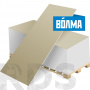 Гипсокартон ГКЛ /12,5 х1200 х 2500 / ВОЛМА  (50 листов/уп) - фото