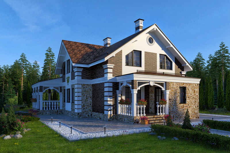 Проект жилого дома от Bonolit - фото